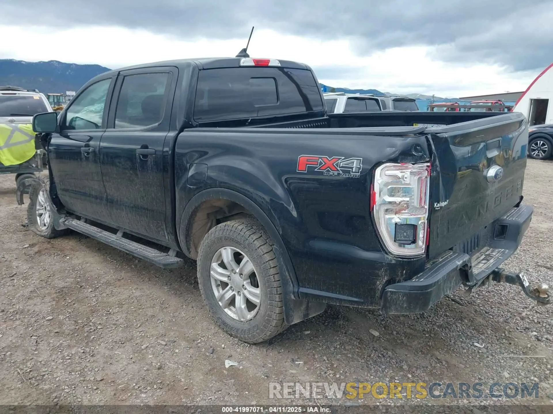 3 fotografías del automóvil dañado 1FTER4FHXLLA86422 FORD RANGER 2020