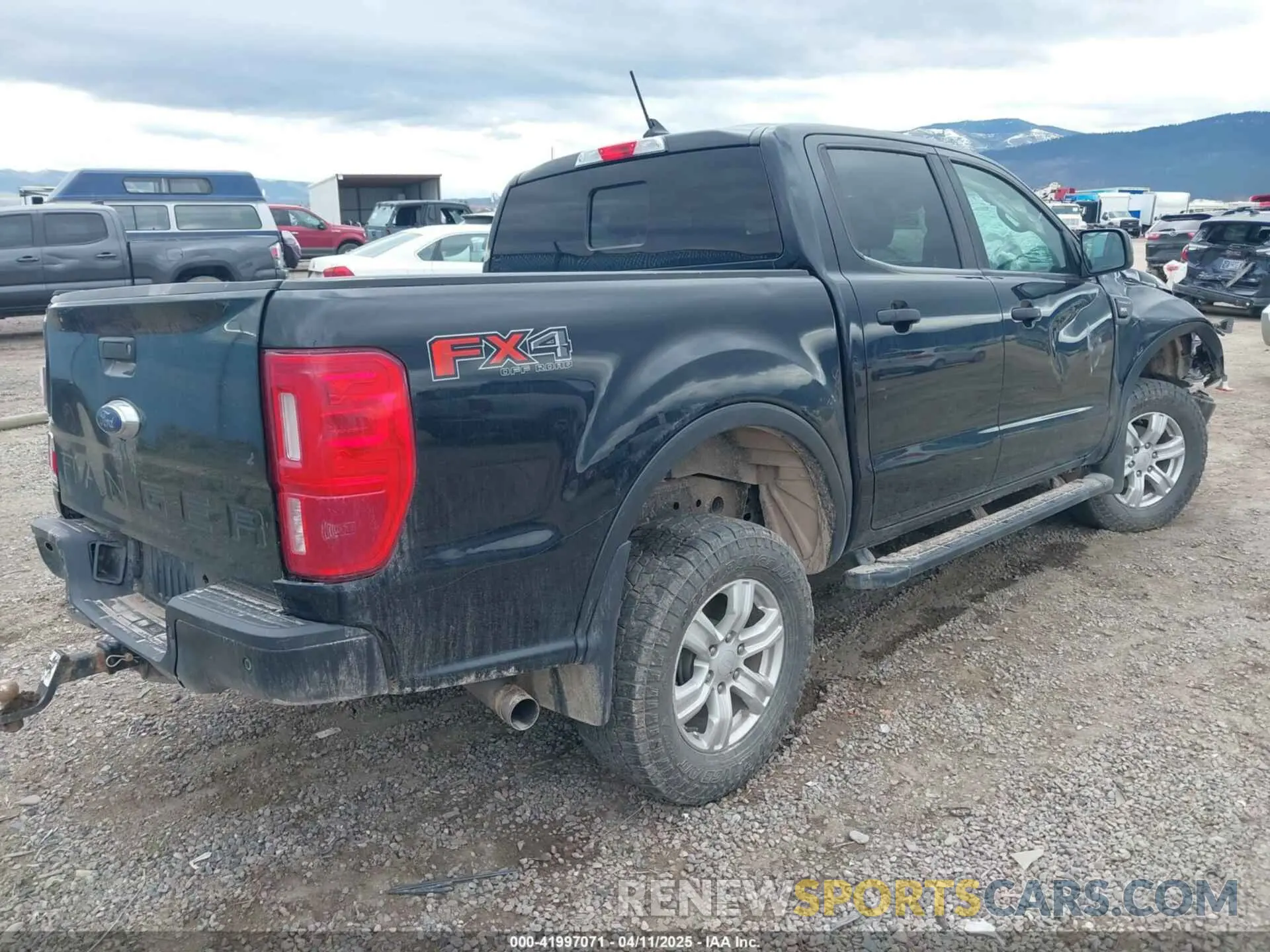 4 fotografías del automóvil dañado 1FTER4FHXLLA86422 FORD RANGER 2020