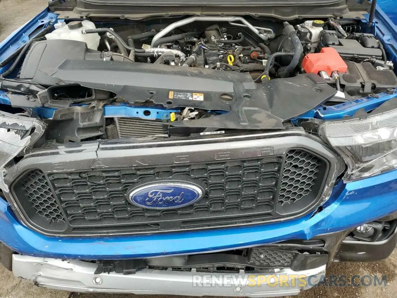11 fotografías del automóvil dañado 1FTER1EH0MLD75309 FORD RANGER 2021