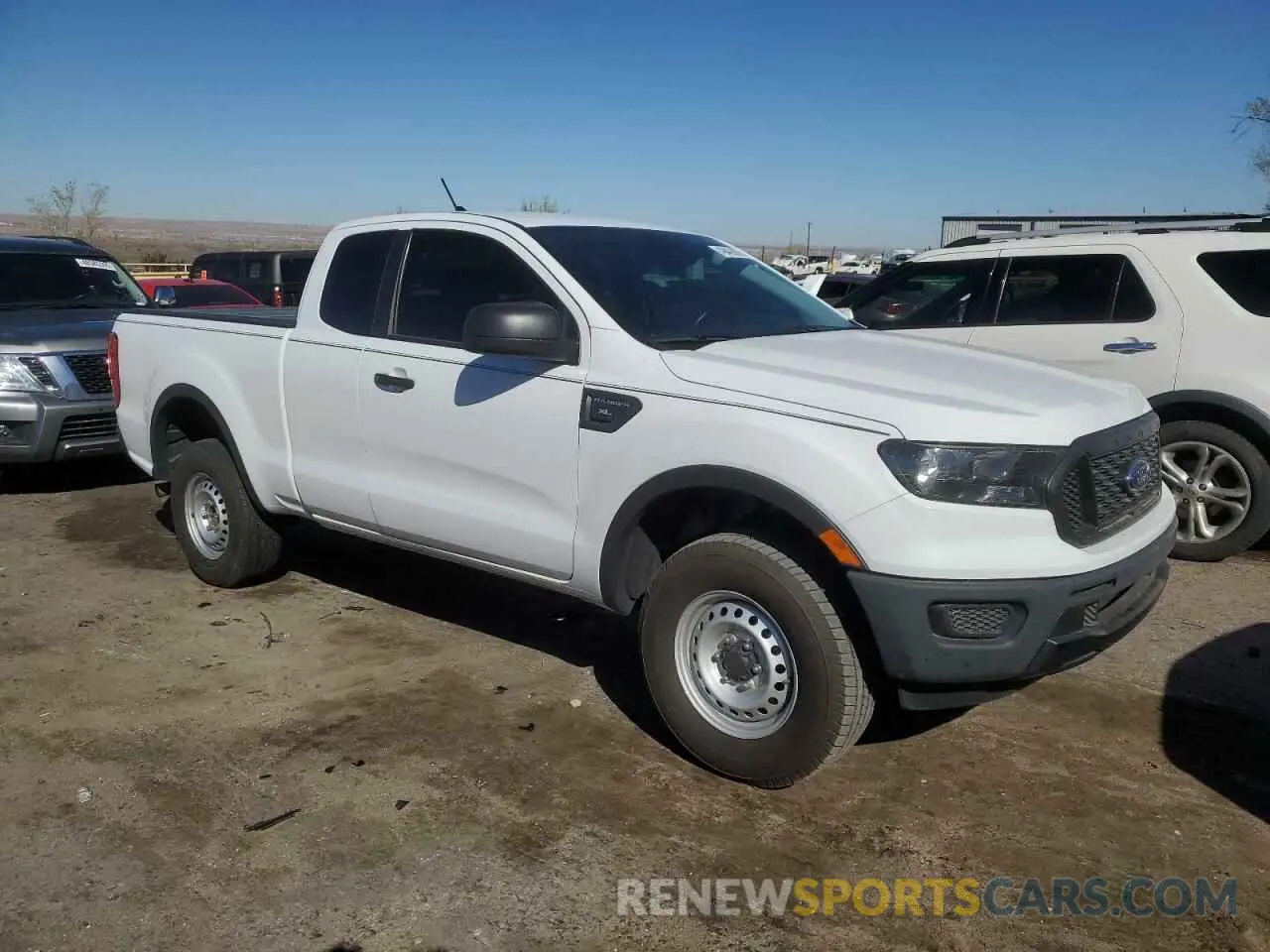 4 fotografías del automóvil dañado 1FTER1EH2MLD10008 FORD RANGER 2021