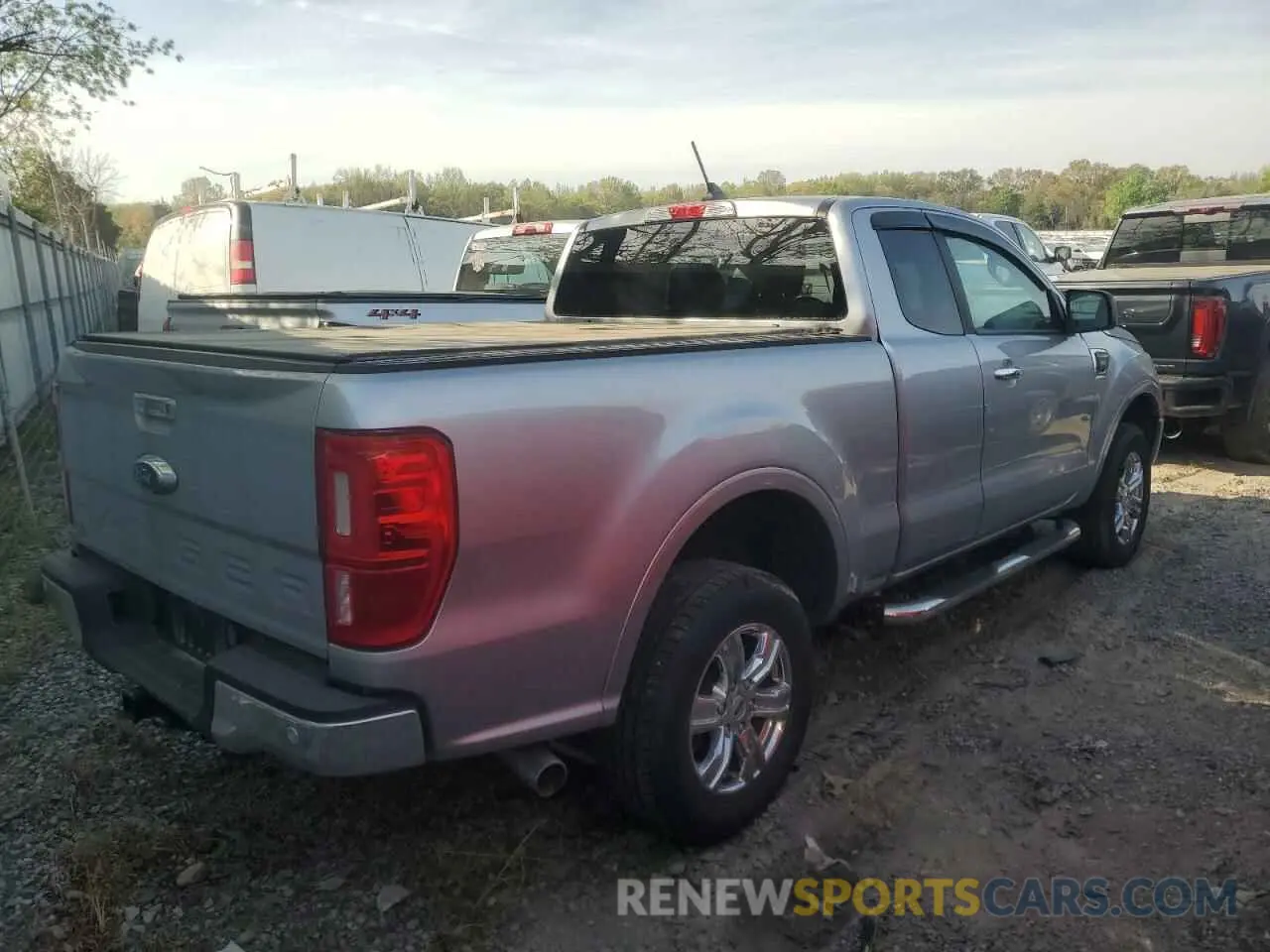 3 fotografías del automóvil dañado 1FTER1EH4MLD36402 FORD RANGER 2021