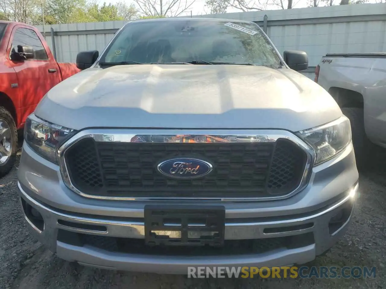 5 fotografías del automóvil dañado 1FTER1EH4MLD36402 FORD RANGER 2021