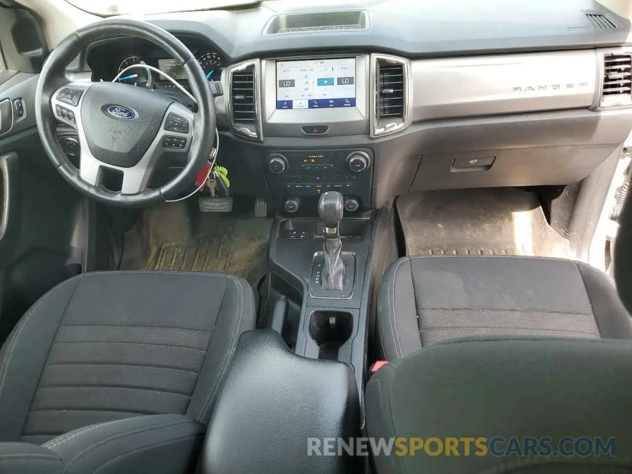 8 fotografías del automóvil dañado 1FTER1EH4MLD36402 FORD RANGER 2021