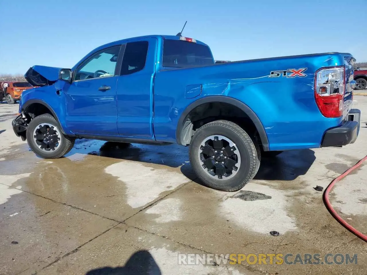 2 fotografías del automóvil dañado 1FTER1EH5MLD22461 FORD RANGER 2021