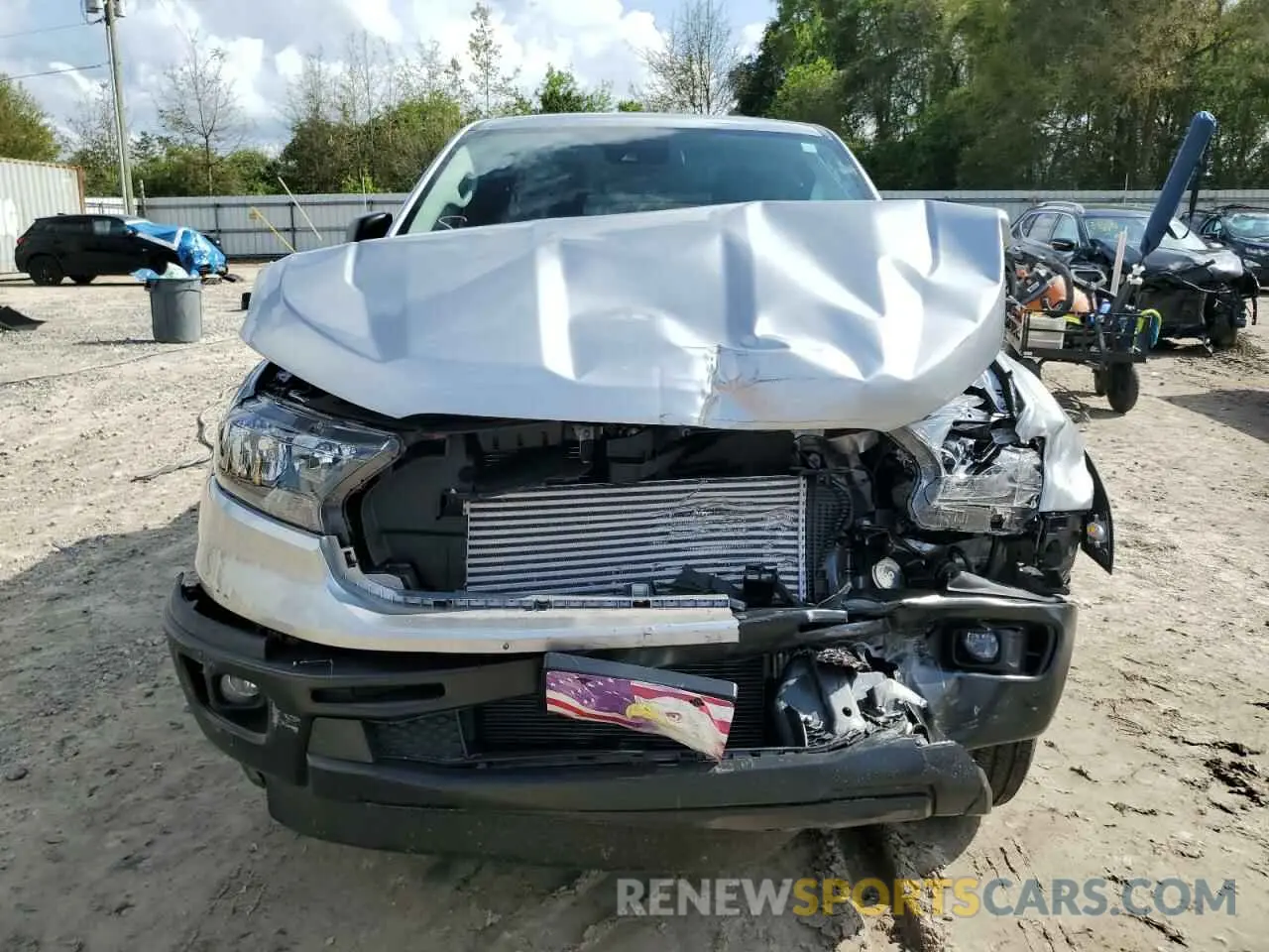 5 fotografías del automóvil dañado 1FTER1EH6MLD21416 FORD RANGER 2021