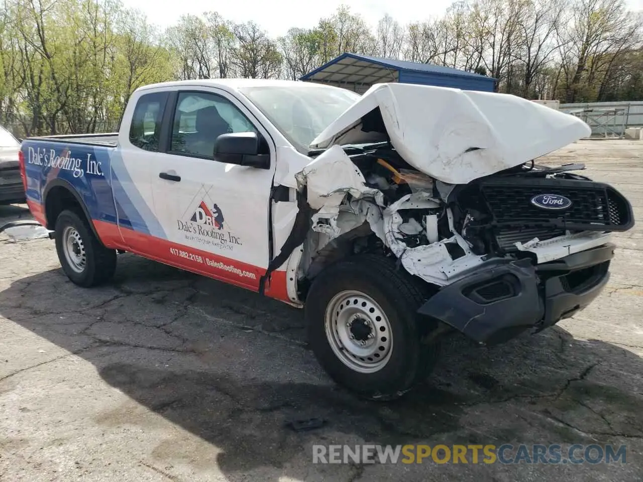 4 fotografías del automóvil dañado 1FTER1EH6MLD76173 FORD RANGER 2021