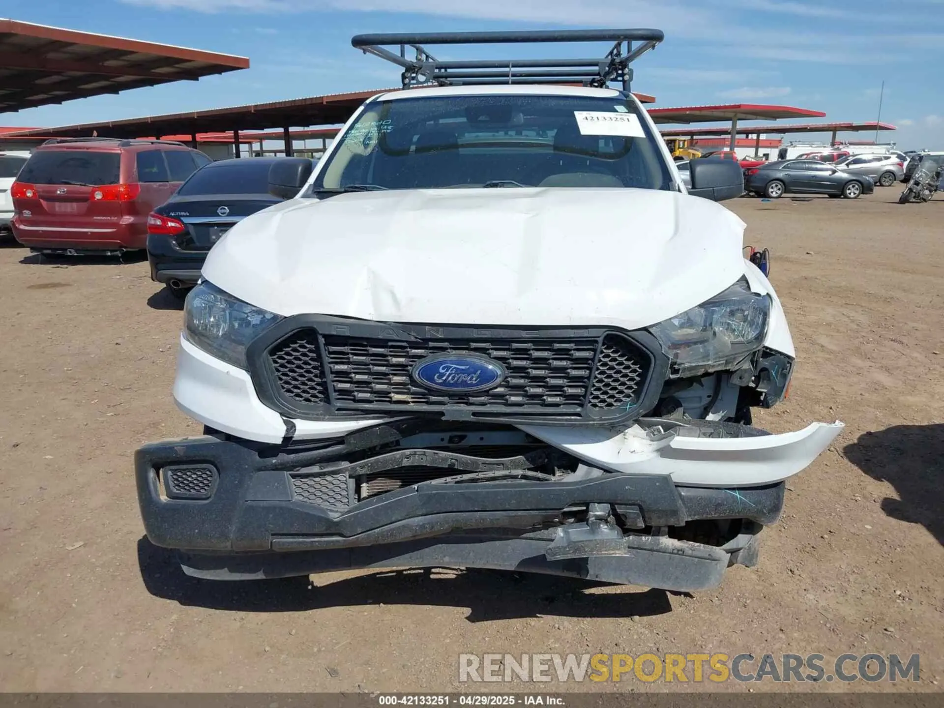 12 fotografías del automóvil dañado 1FTER1EH8MLD70388 FORD RANGER 2021