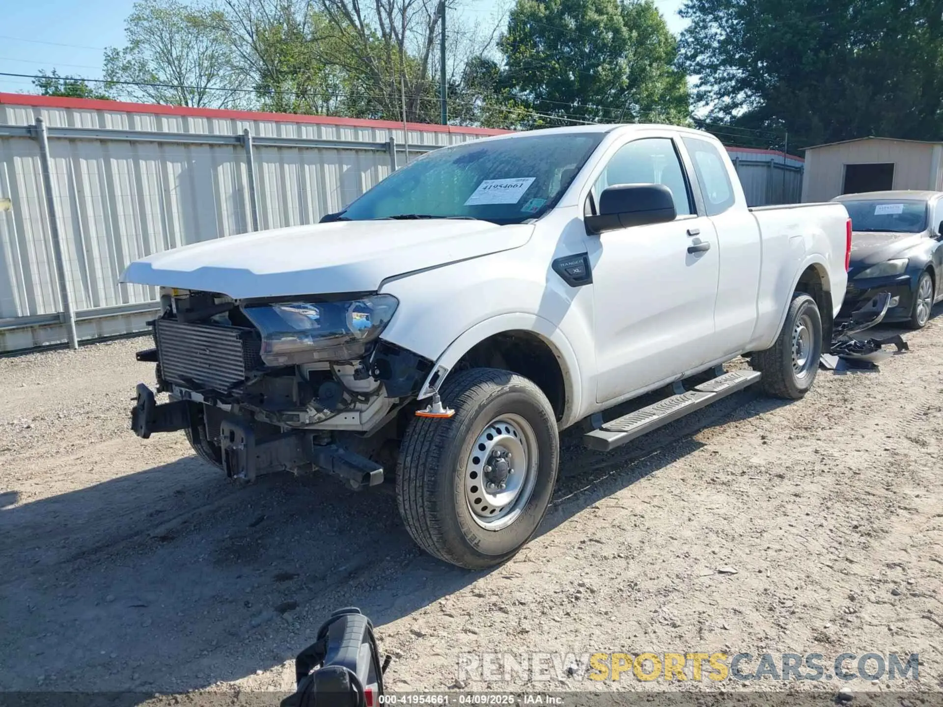 2 fotografías del automóvil dañado 1FTER1EH9MLD00849 FORD RANGER 2021