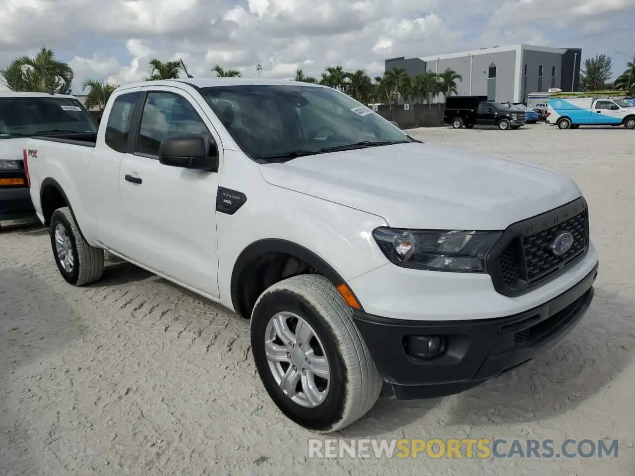 4 fotografías del automóvil dañado 1FTER1EH9MLD01855 FORD RANGER 2021