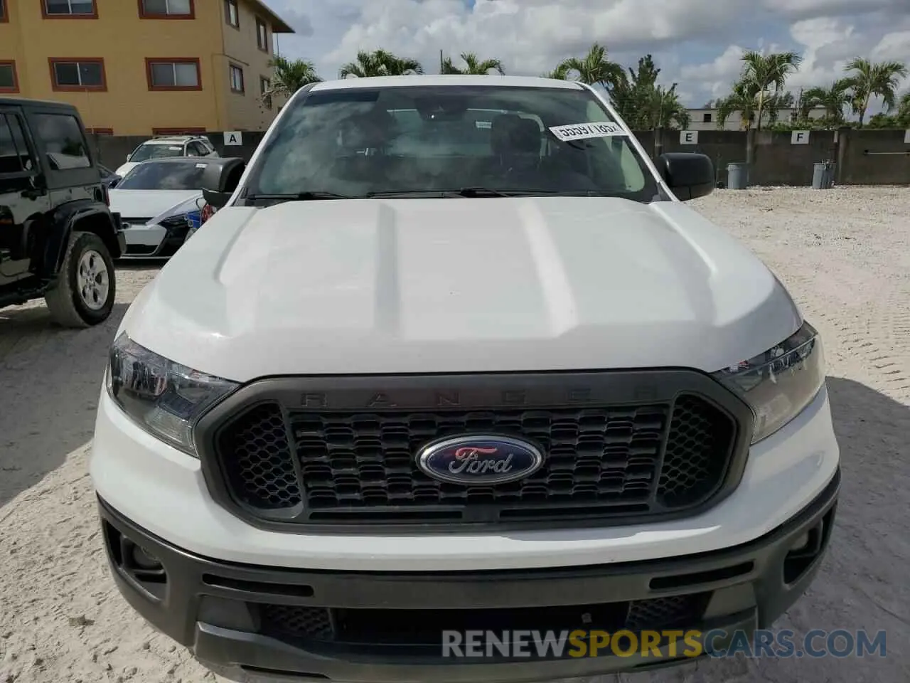 5 fotografías del automóvil dañado 1FTER1EH9MLD01855 FORD RANGER 2021