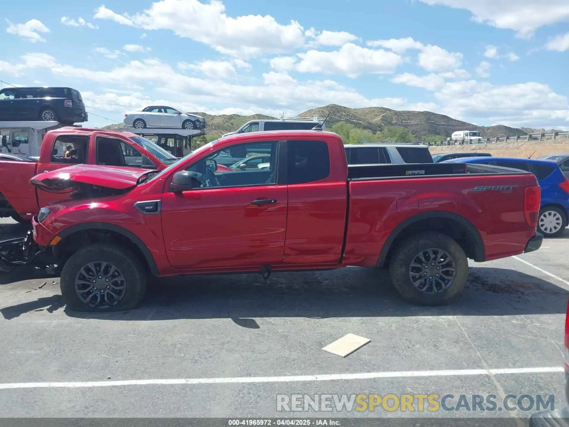 13 fotografías del automóvil dañado 1FTER1FH0MLD40753 FORD RANGER 2021