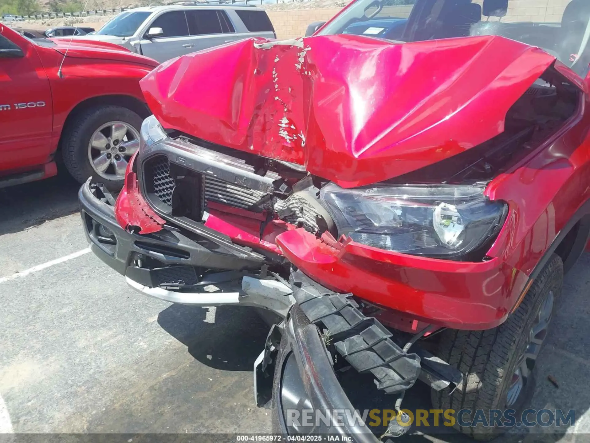 6 fotografías del automóvil dañado 1FTER1FH0MLD40753 FORD RANGER 2021
