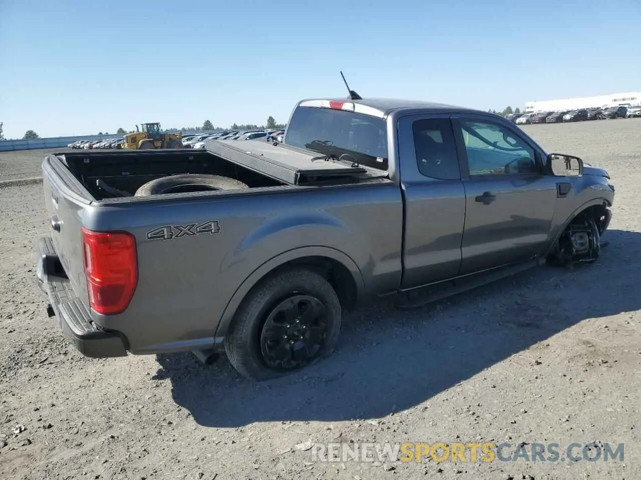 3 fotografías del automóvil dañado 1FTER1FH0MLD80962 FORD RANGER 2021