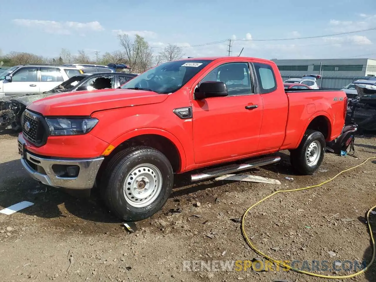 1 fotografías del automóvil dañado 1FTER1FH6MLD55273 FORD RANGER 2021
