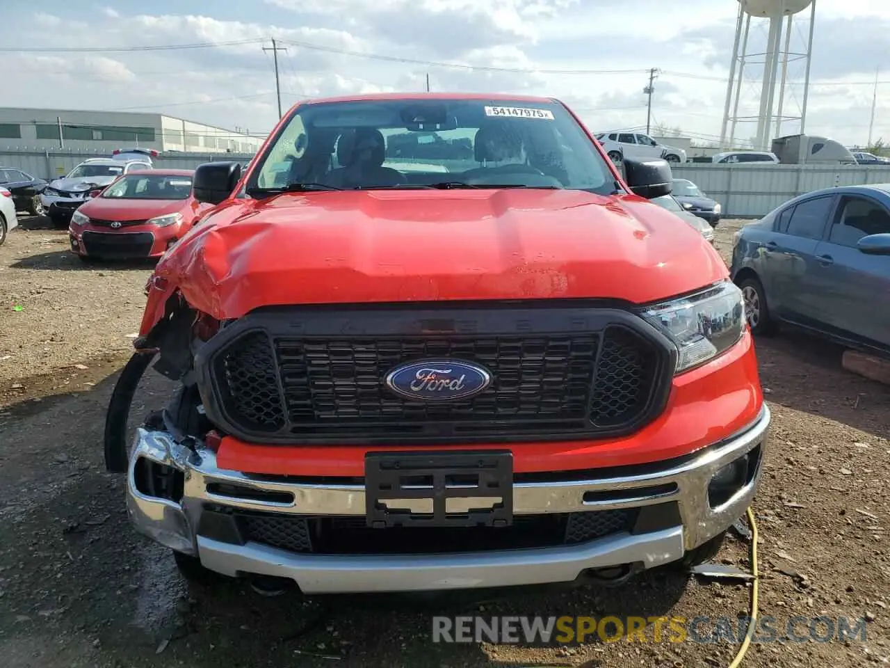 5 fotografías del automóvil dañado 1FTER1FH6MLD55273 FORD RANGER 2021