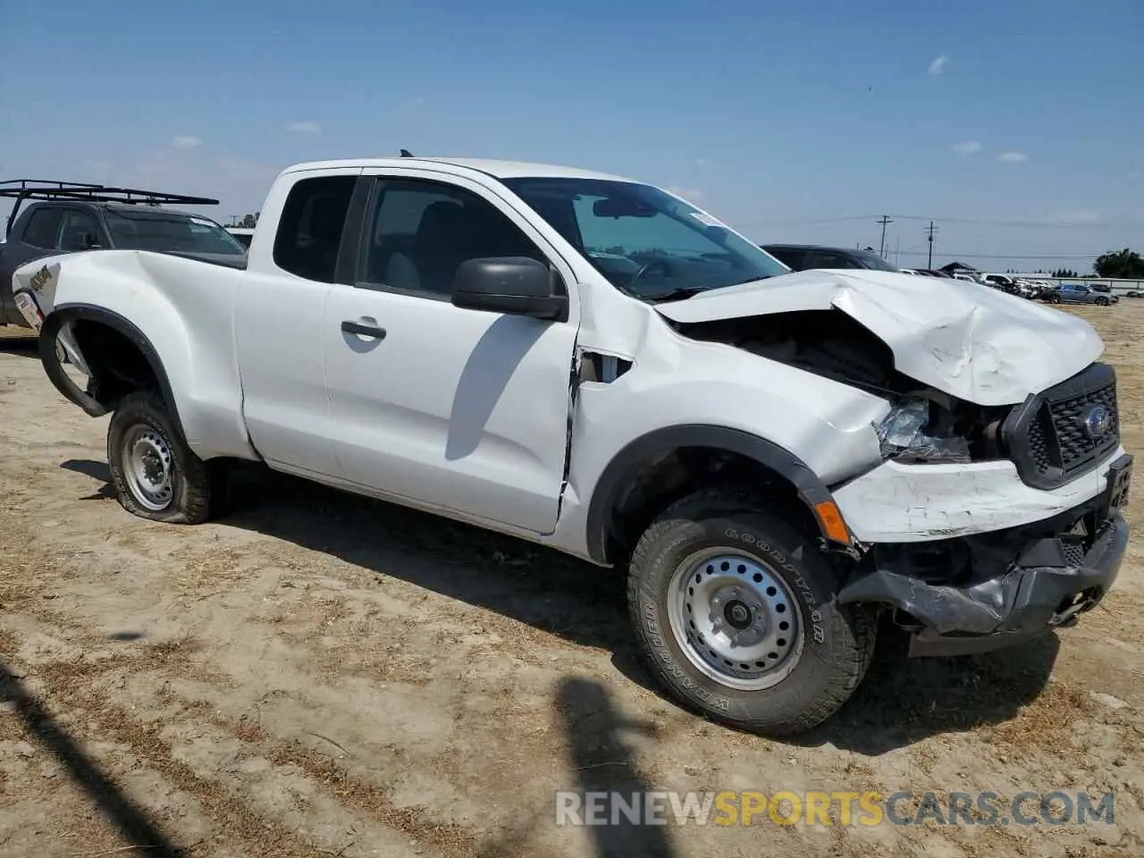 4 fotografías del automóvil dañado 1FTER1FH7MLD77427 FORD RANGER 2021
