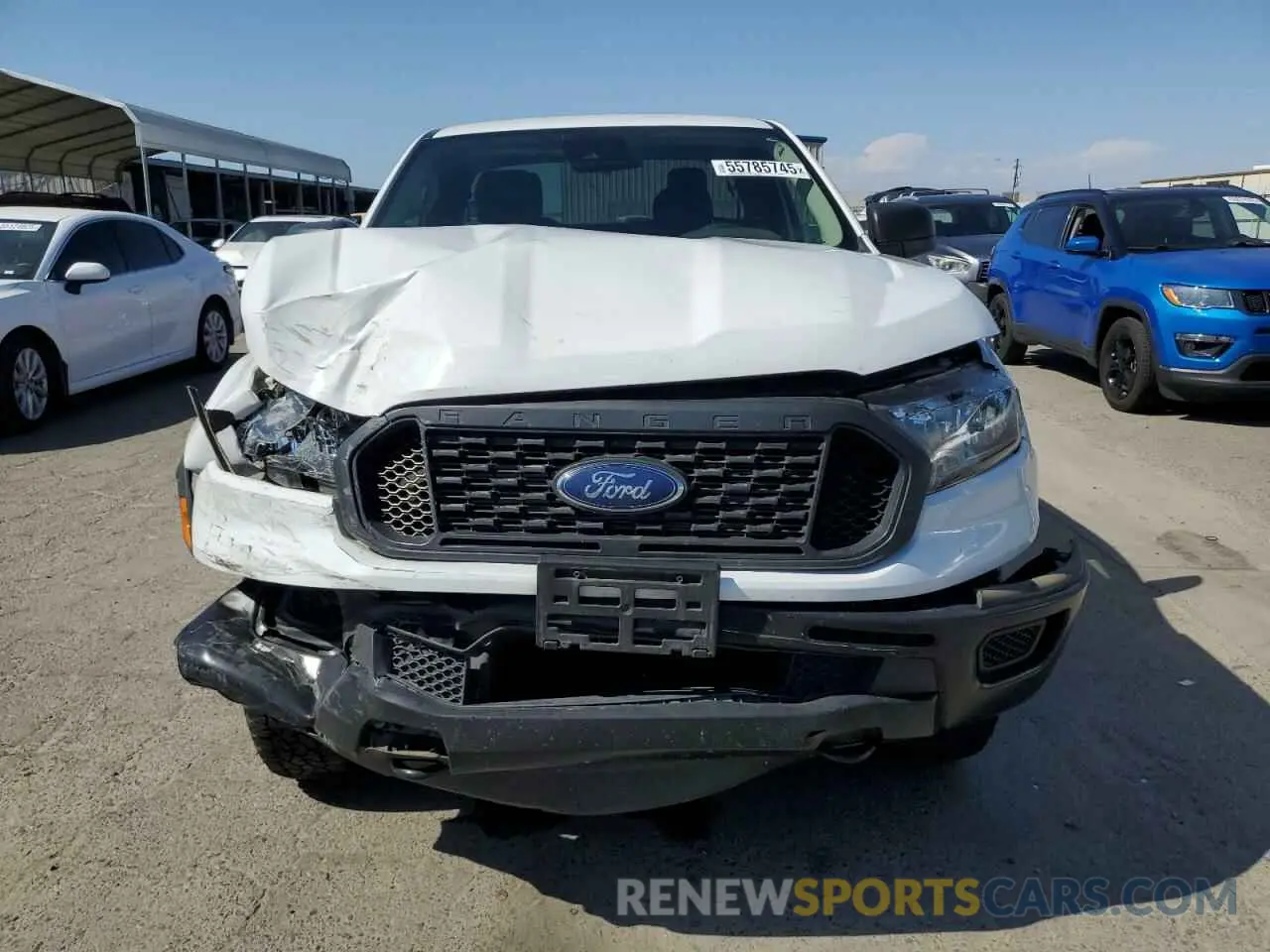 5 fotografías del automóvil dañado 1FTER1FH7MLD77427 FORD RANGER 2021