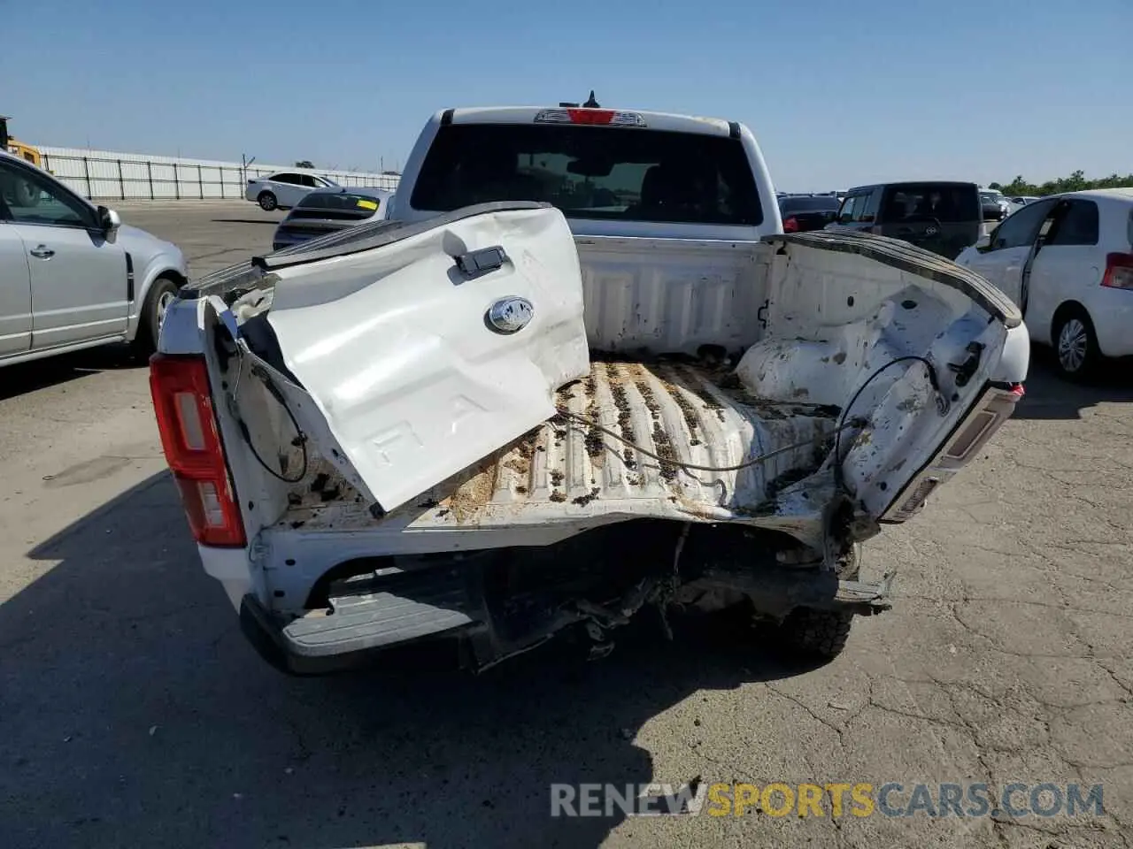 6 fotografías del automóvil dañado 1FTER1FH7MLD77427 FORD RANGER 2021