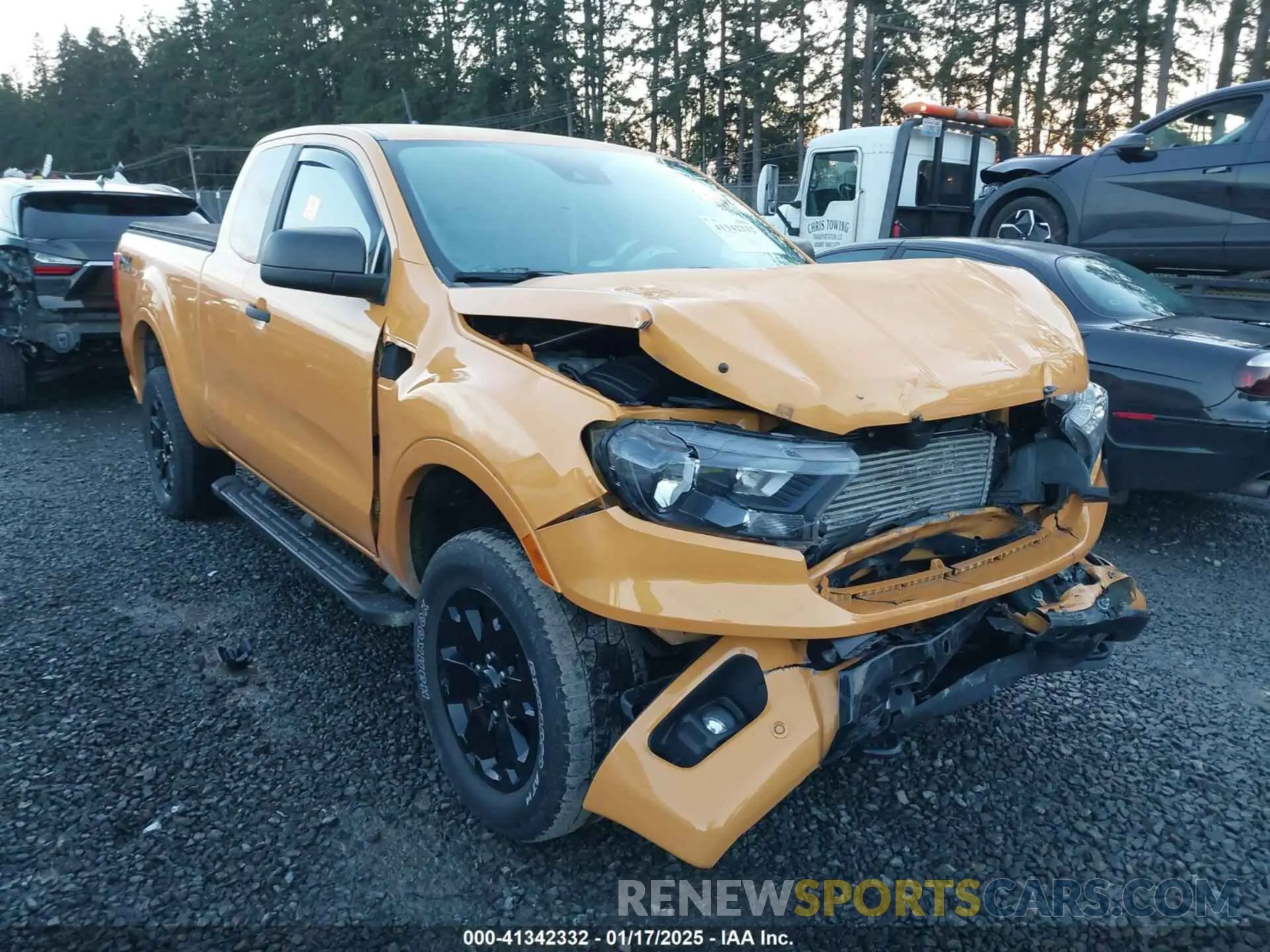 1 fotografías del automóvil dañado 1FTER1FH8MLD64959 FORD RANGER 2021