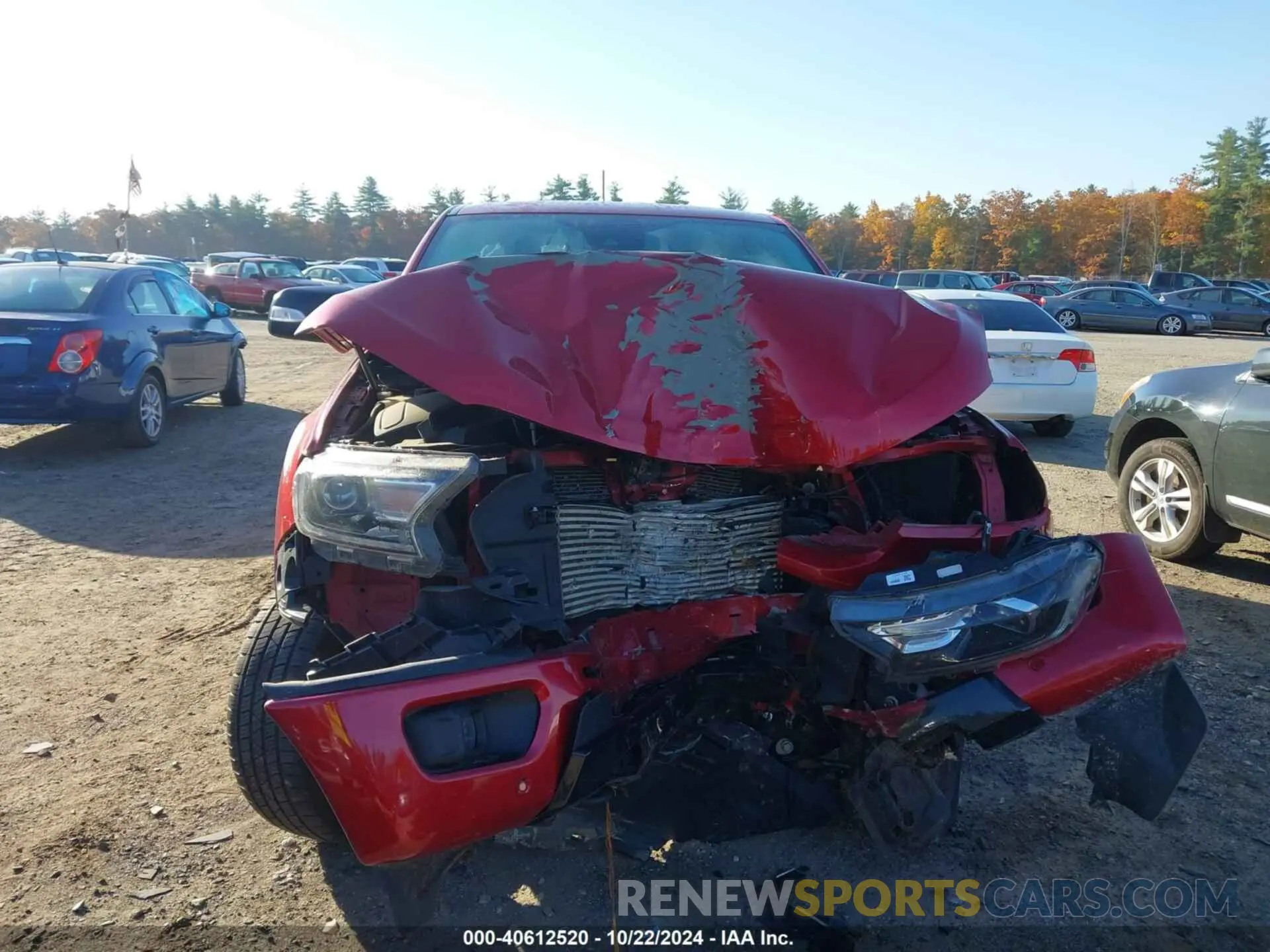 13 fotografías del automóvil dañado 1FTER1FH9MLD44459 FORD RANGER 2021