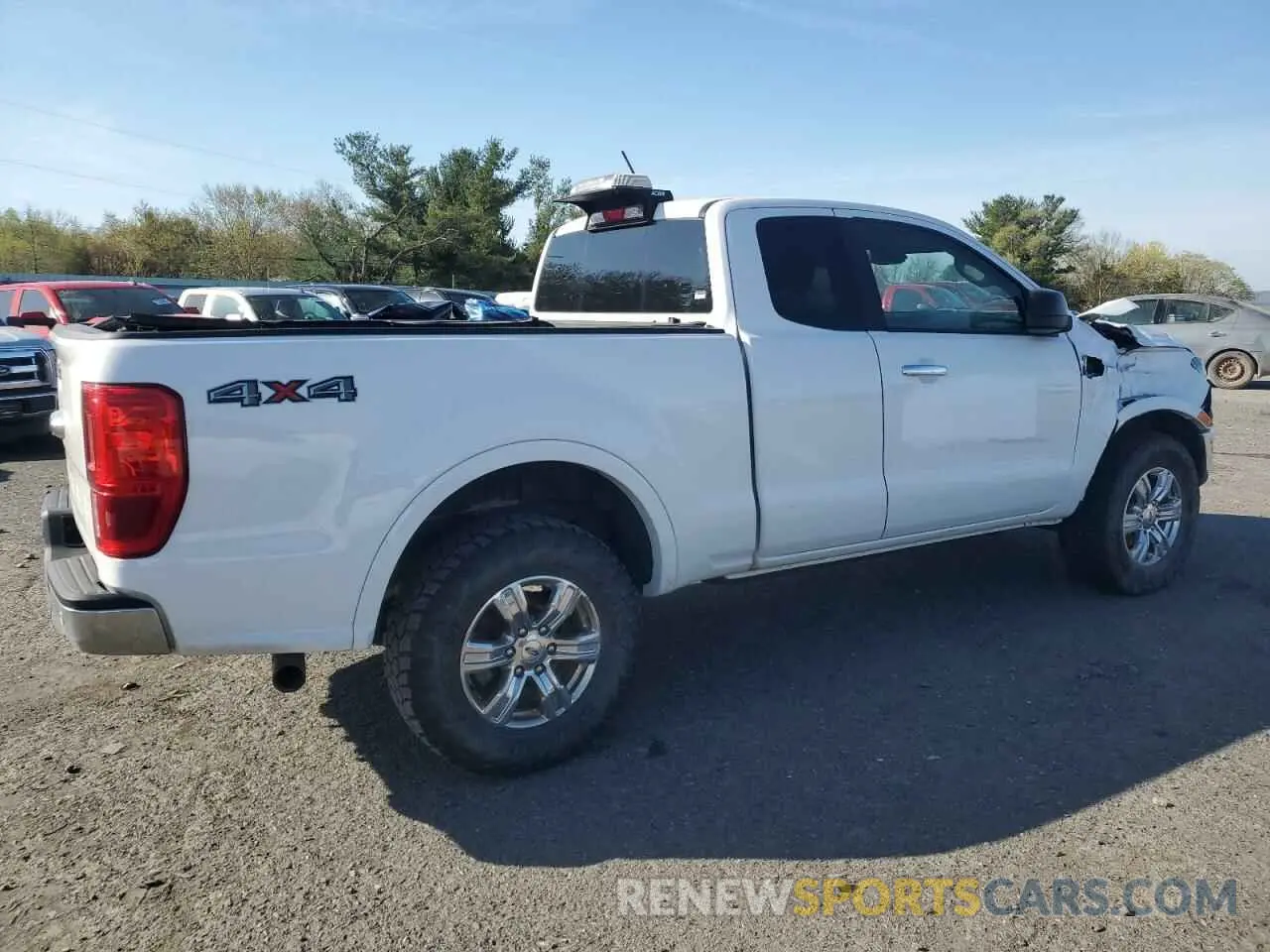 3 fotografías del automóvil dañado 1FTER1FHXMLD55535 FORD RANGER 2021