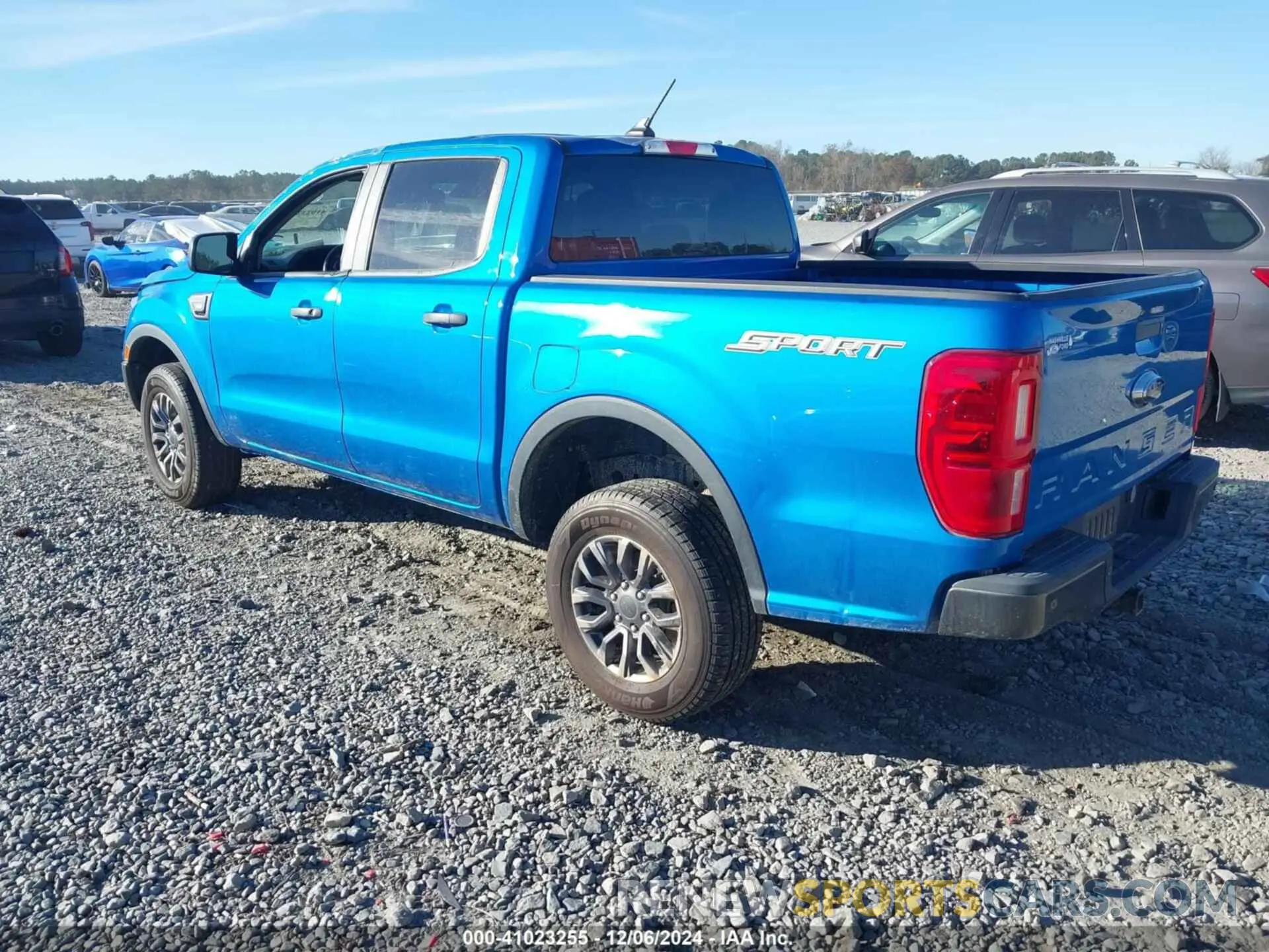 3 fotografías del automóvil dañado 1FTER4EH1MLD14469 FORD RANGER 2021