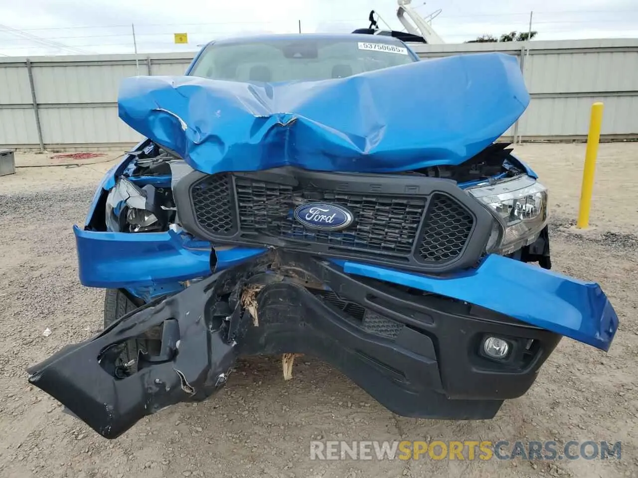 5 fotografías del automóvil dañado 1FTER4EH2MLD24086 FORD RANGER 2021