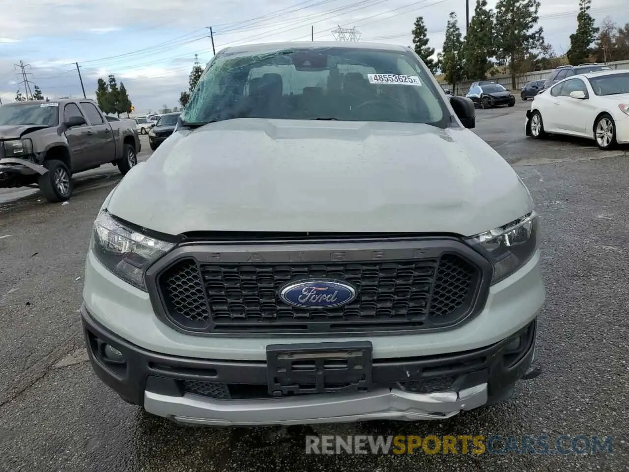 5 fotografías del automóvil dañado 1FTER4EH3MLD10312 FORD RANGER 2021