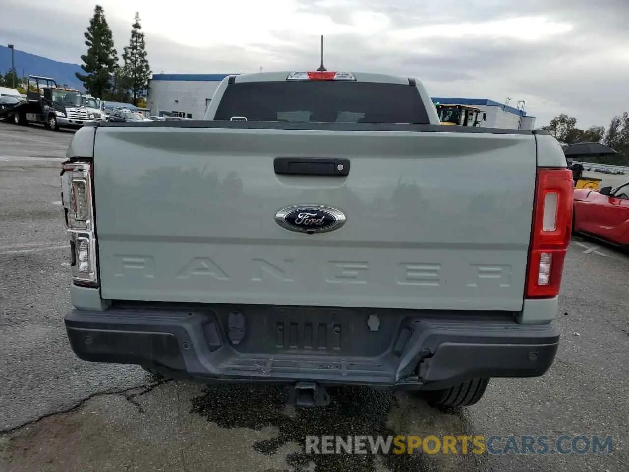 6 fotografías del automóvil dañado 1FTER4EH3MLD10312 FORD RANGER 2021