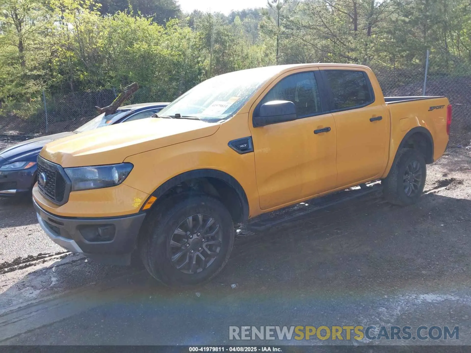 2 fotografías del automóvil dañado 1FTER4EH3MLD67836 FORD RANGER 2021