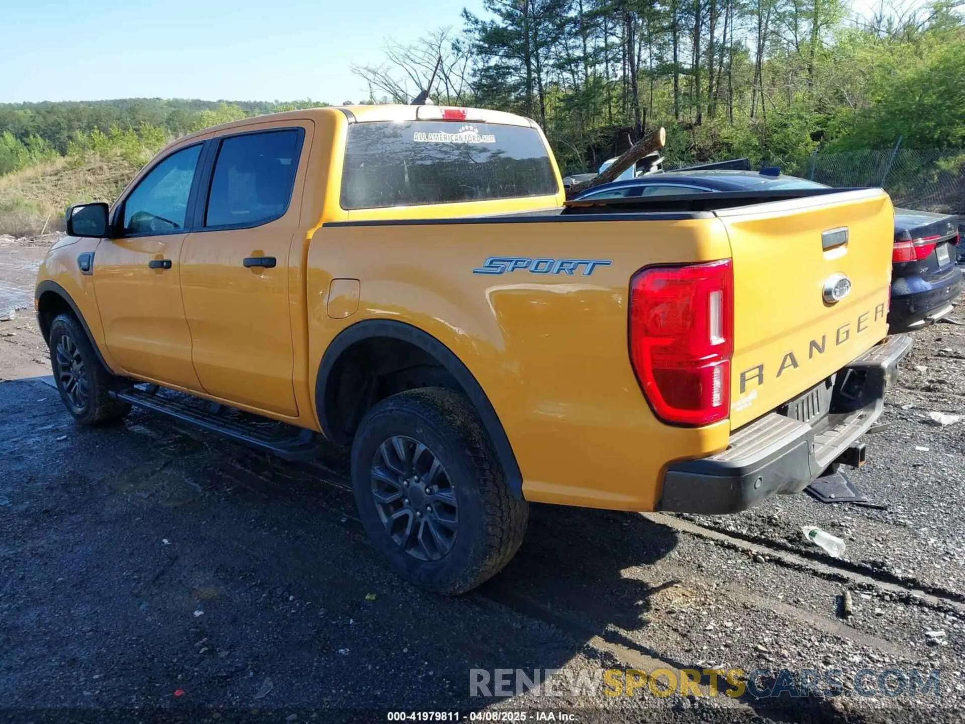 3 fotografías del automóvil dañado 1FTER4EH3MLD67836 FORD RANGER 2021