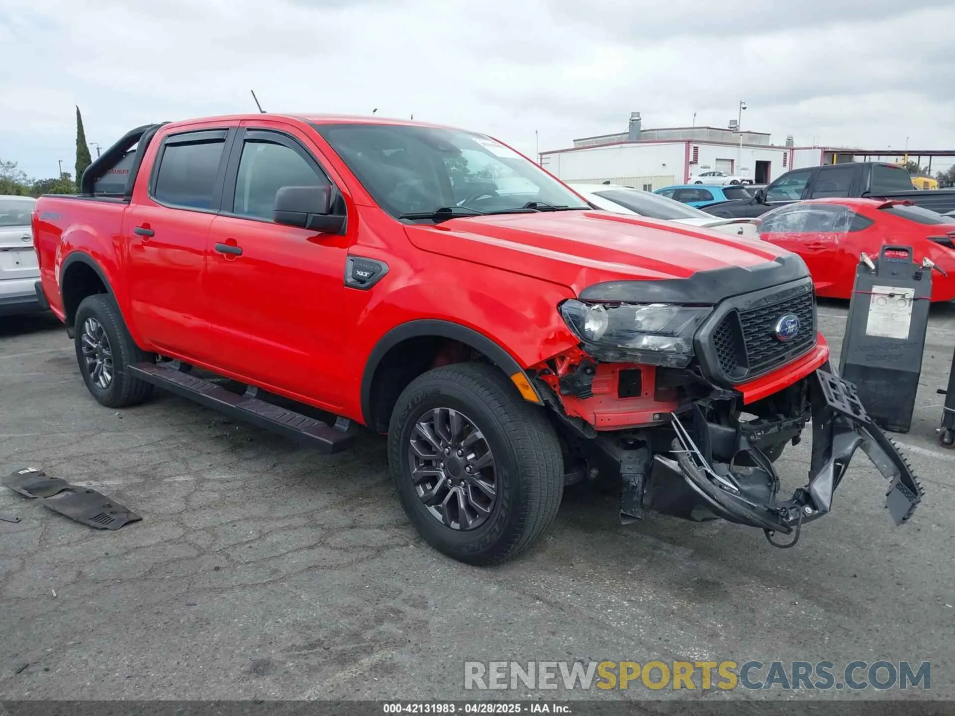 1 fotografías del automóvil dañado 1FTER4EH3MLD82322 FORD RANGER 2021