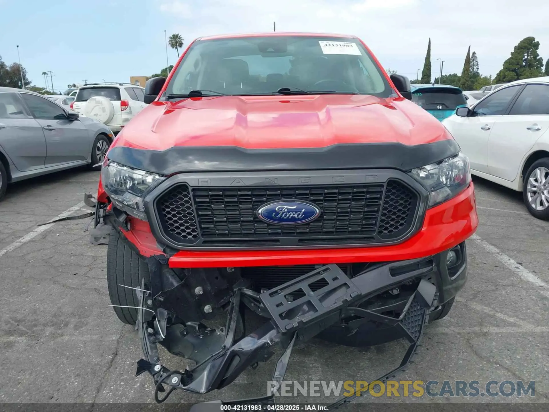 12 fotografías del automóvil dañado 1FTER4EH3MLD82322 FORD RANGER 2021