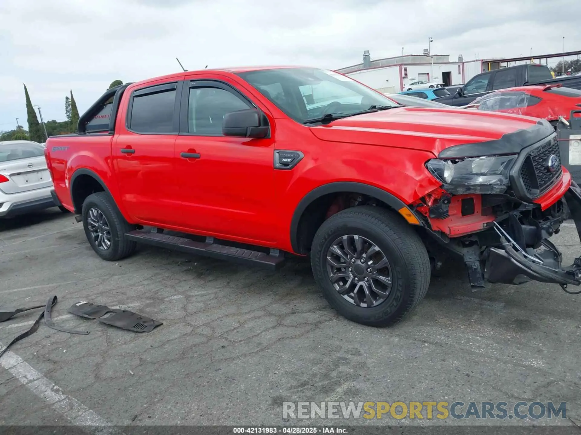13 fotografías del automóvil dañado 1FTER4EH3MLD82322 FORD RANGER 2021
