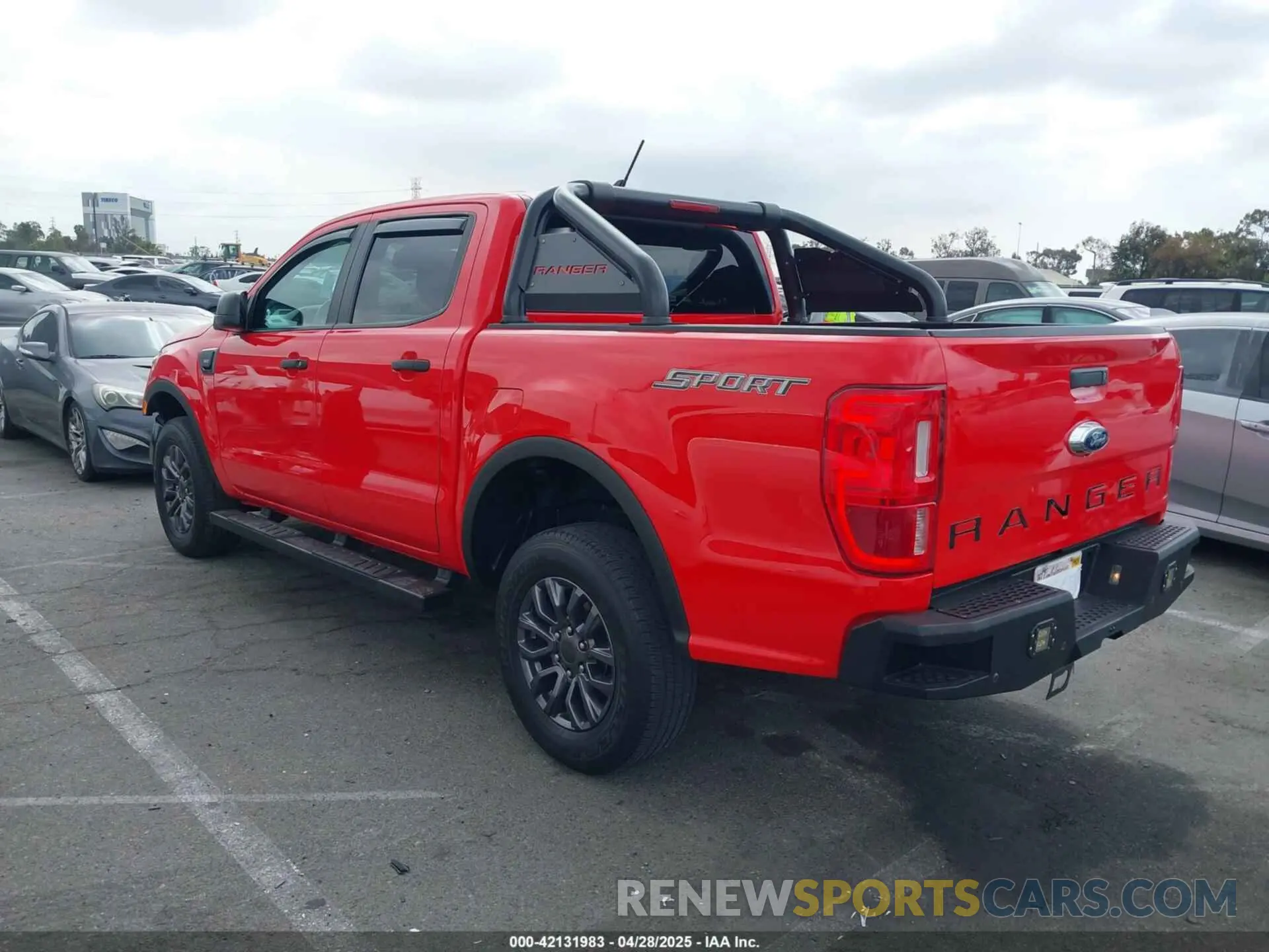 3 fotografías del automóvil dañado 1FTER4EH3MLD82322 FORD RANGER 2021