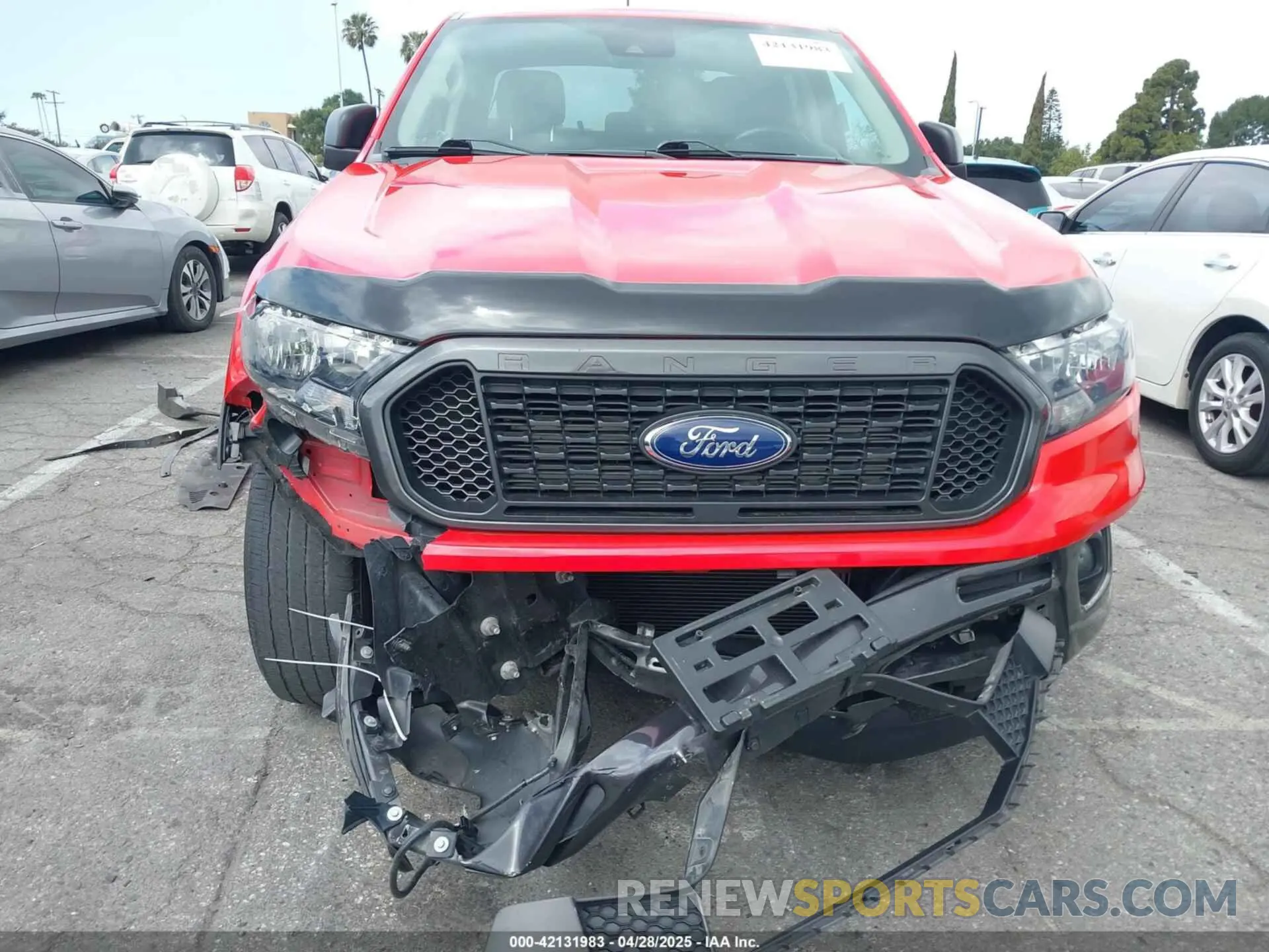 6 fotografías del automóvil dañado 1FTER4EH3MLD82322 FORD RANGER 2021