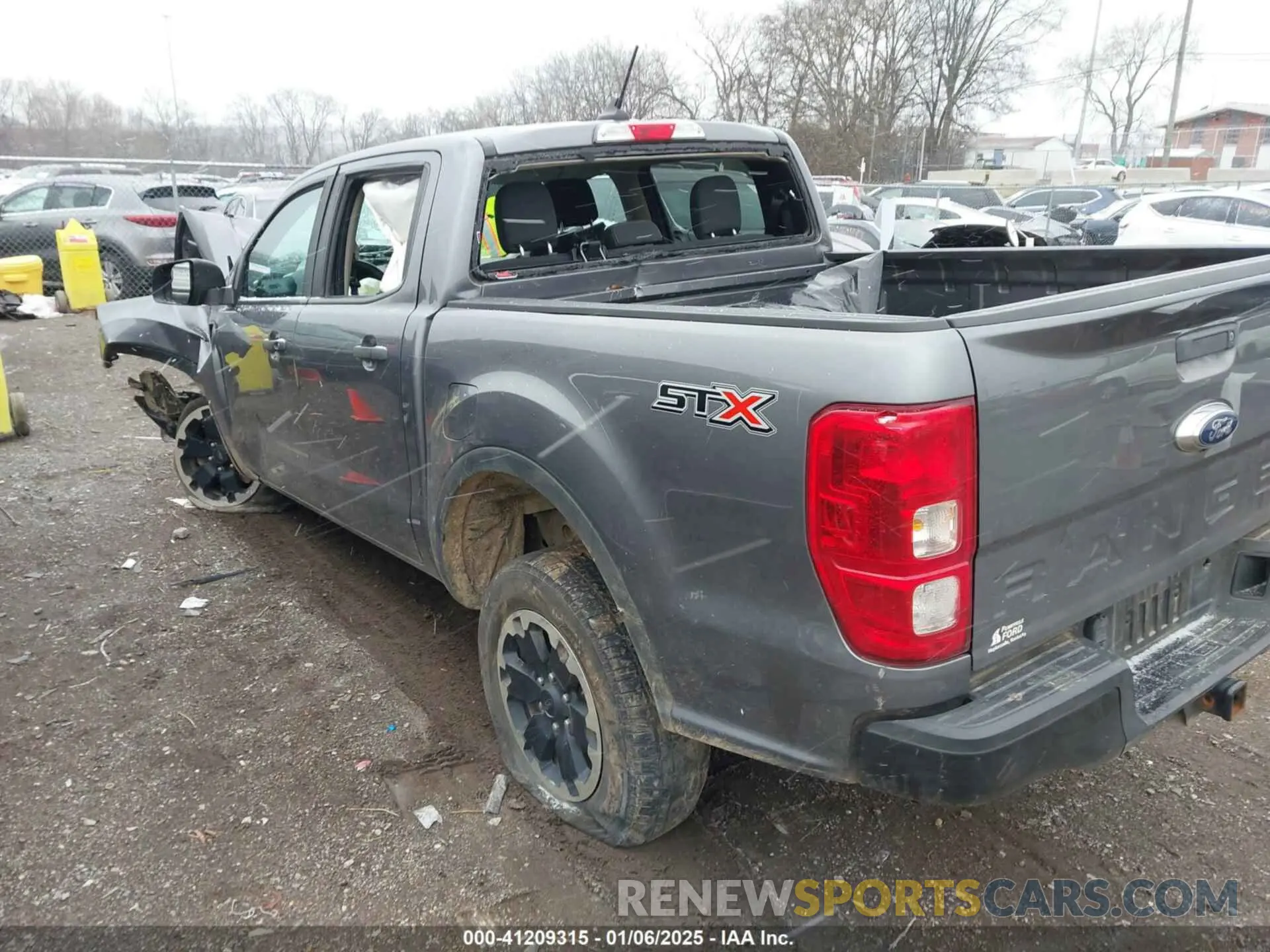 3 fotografías del automóvil dañado 1FTER4EH5MLD35454 FORD RANGER 2021
