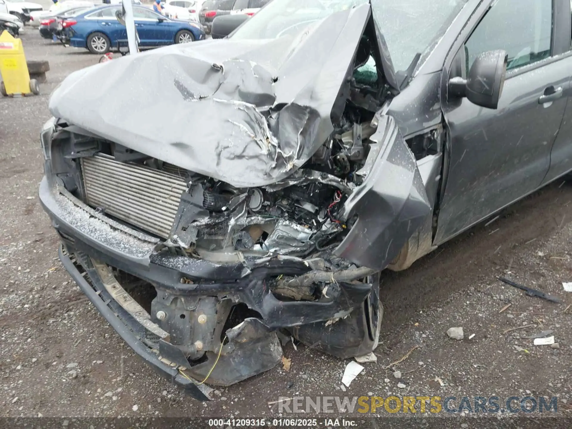 6 fotografías del automóvil dañado 1FTER4EH5MLD35454 FORD RANGER 2021