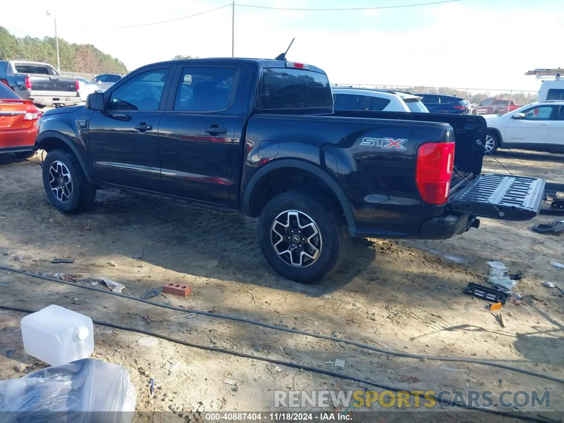 3 fotografías del automóvil dañado 1FTER4EH5MLD43442 FORD RANGER 2021