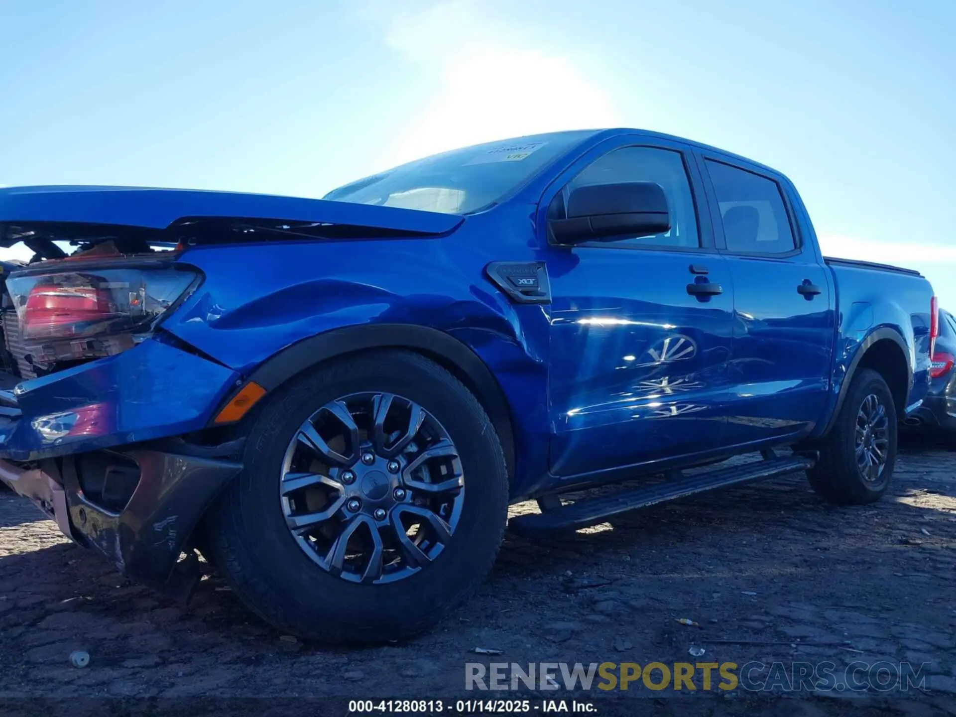 14 fotografías del automóvil dañado 1FTER4EH5MLD85626 FORD RANGER 2021