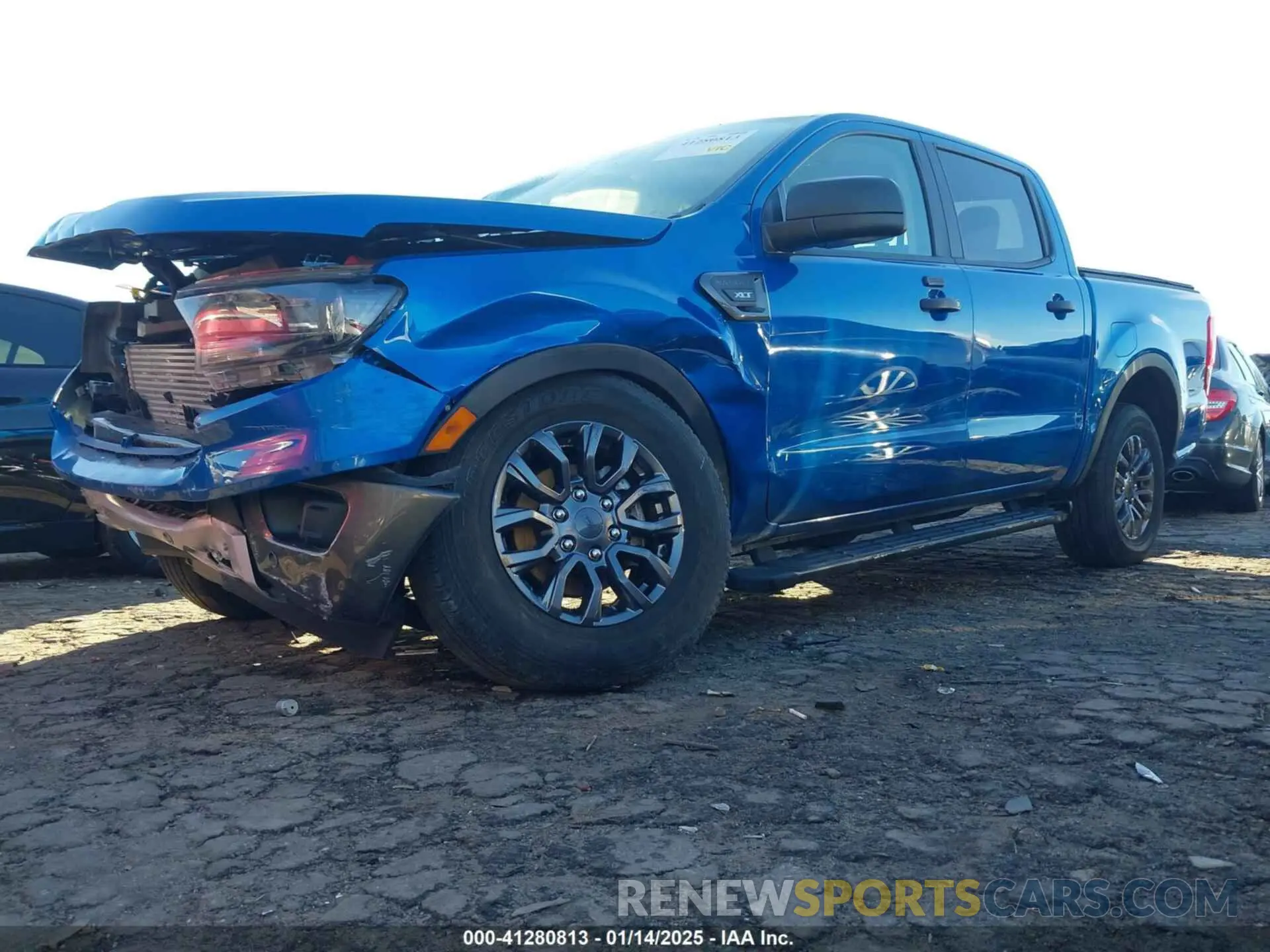 2 fotografías del automóvil dañado 1FTER4EH5MLD85626 FORD RANGER 2021