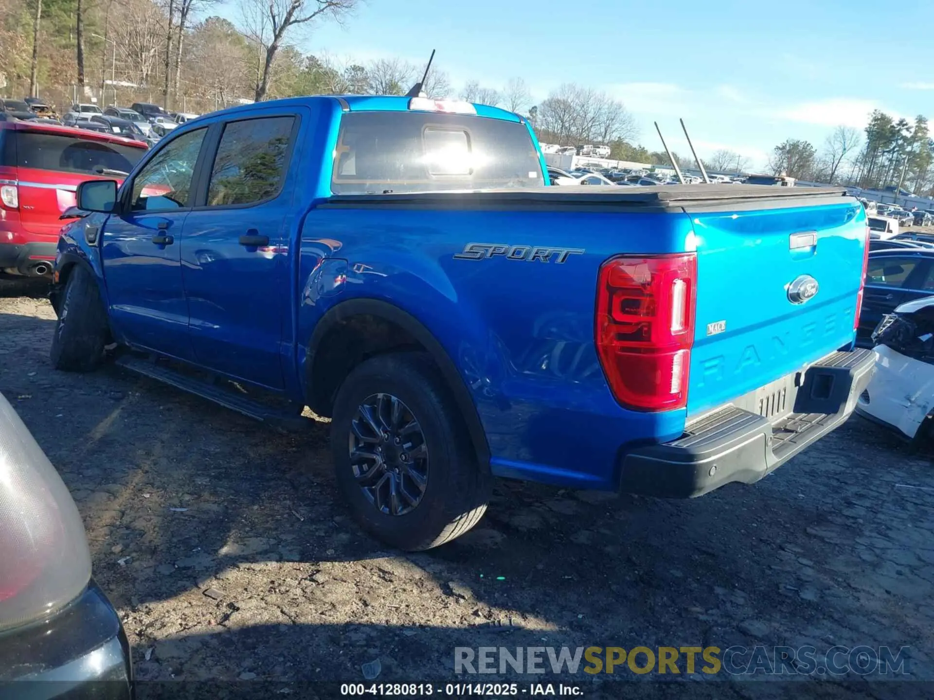 3 fotografías del automóvil dañado 1FTER4EH5MLD85626 FORD RANGER 2021