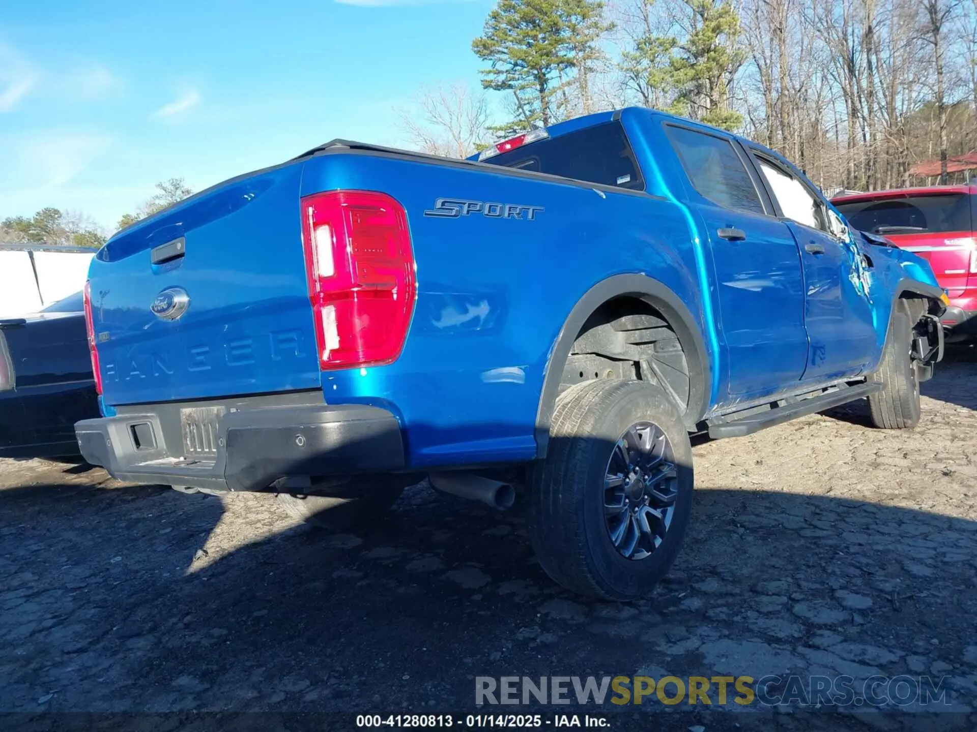 4 fotografías del automóvil dañado 1FTER4EH5MLD85626 FORD RANGER 2021