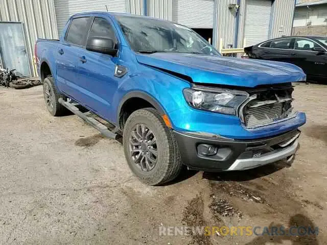 10 fotografías del automóvil dañado 1FTER4EH6MLD93640 FORD RANGER 2021