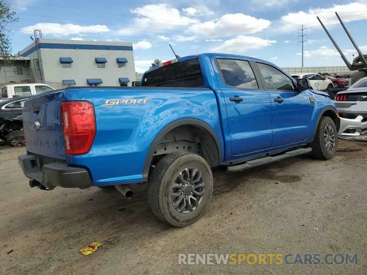3 fotografías del automóvil dañado 1FTER4EH6MLD93640 FORD RANGER 2021