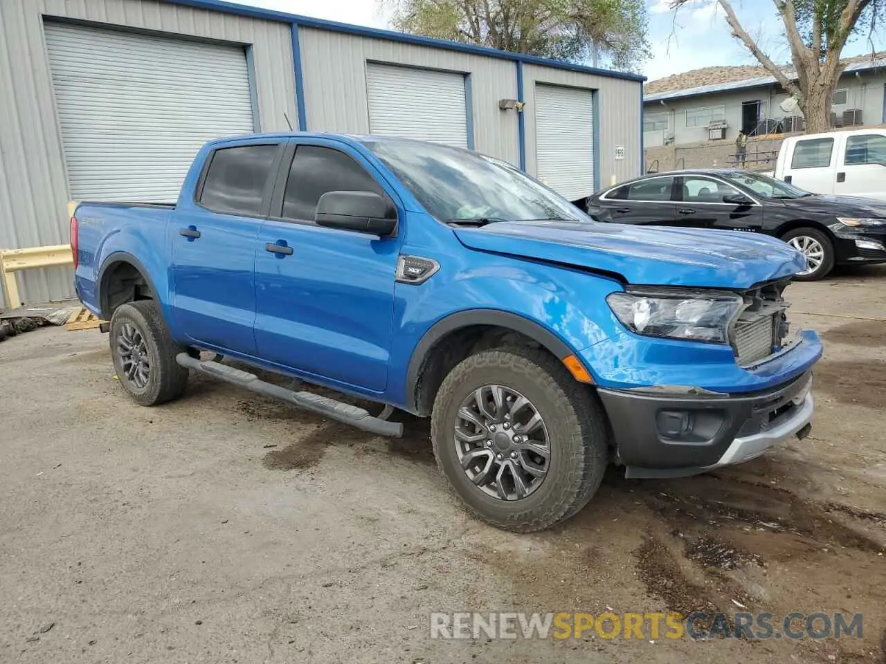 4 fotografías del automóvil dañado 1FTER4EH6MLD93640 FORD RANGER 2021