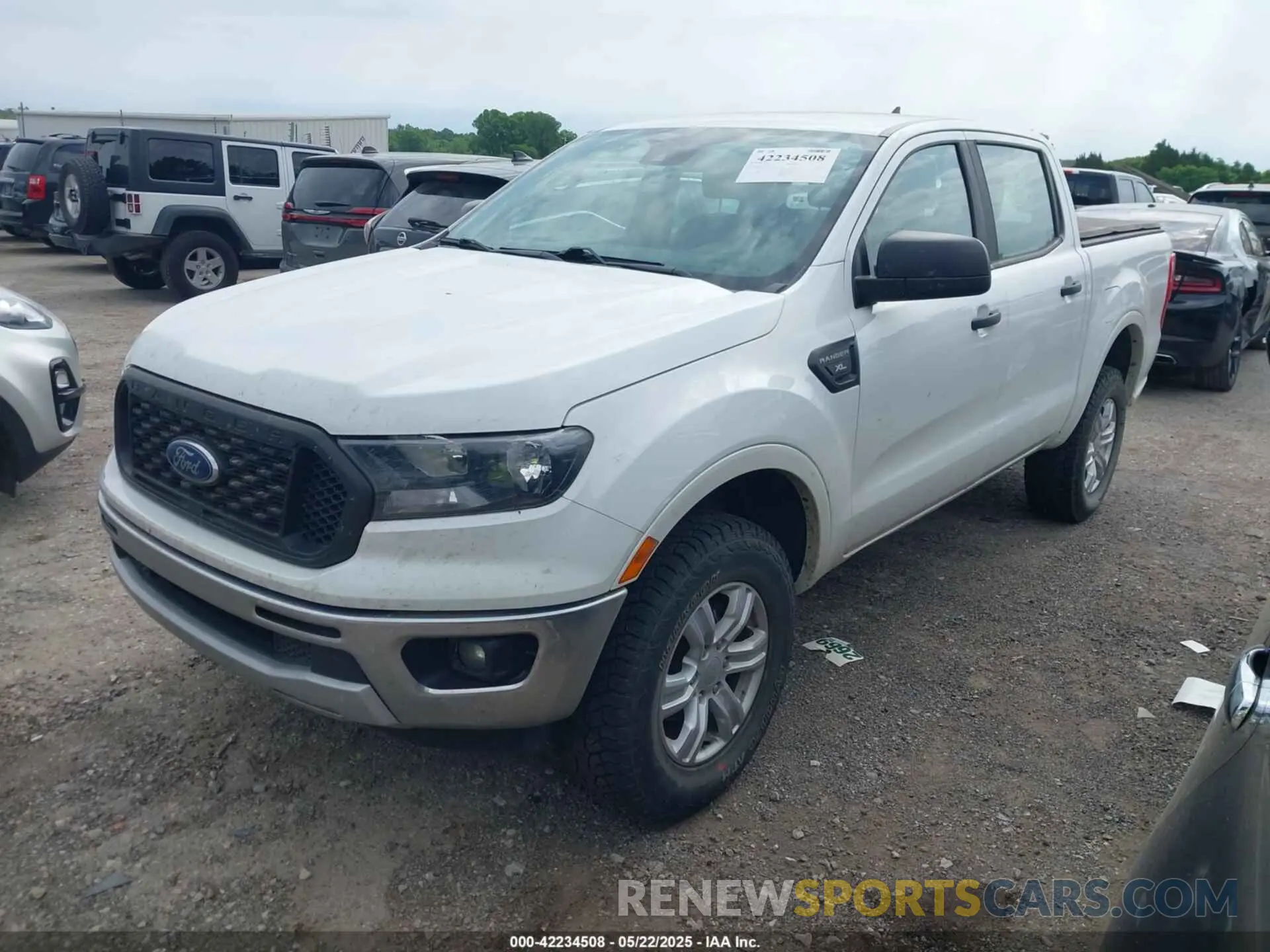 2 fotografías del automóvil dañado 1FTER4EH6MLE04944 FORD RANGER 2021