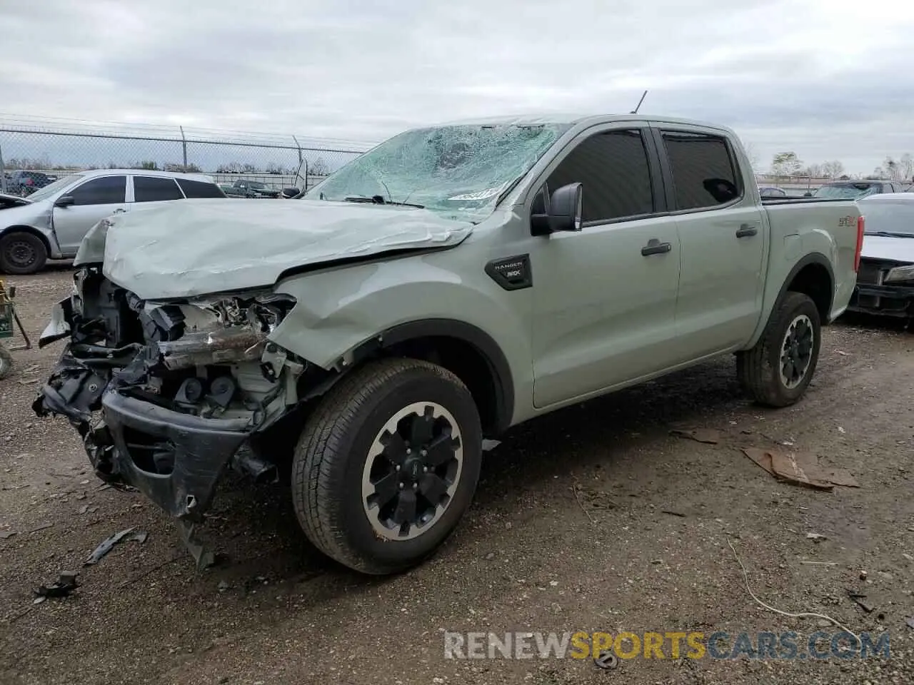 1 fotografías del automóvil dañado 1FTER4EH6MLE06192 FORD RANGER 2021