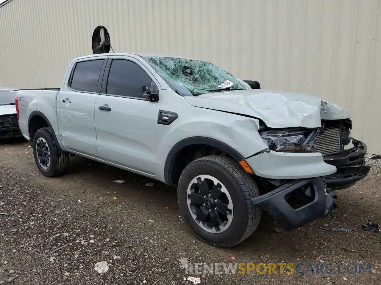 4 fotografías del automóvil dañado 1FTER4EH6MLE06192 FORD RANGER 2021