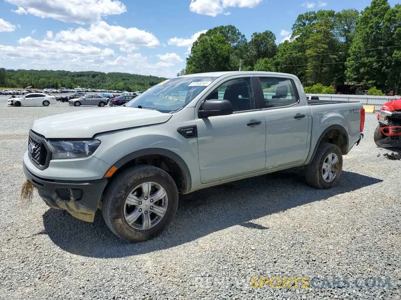 1 fotografías del automóvil dañado 1FTER4EH7MLD20616 FORD RANGER 2021